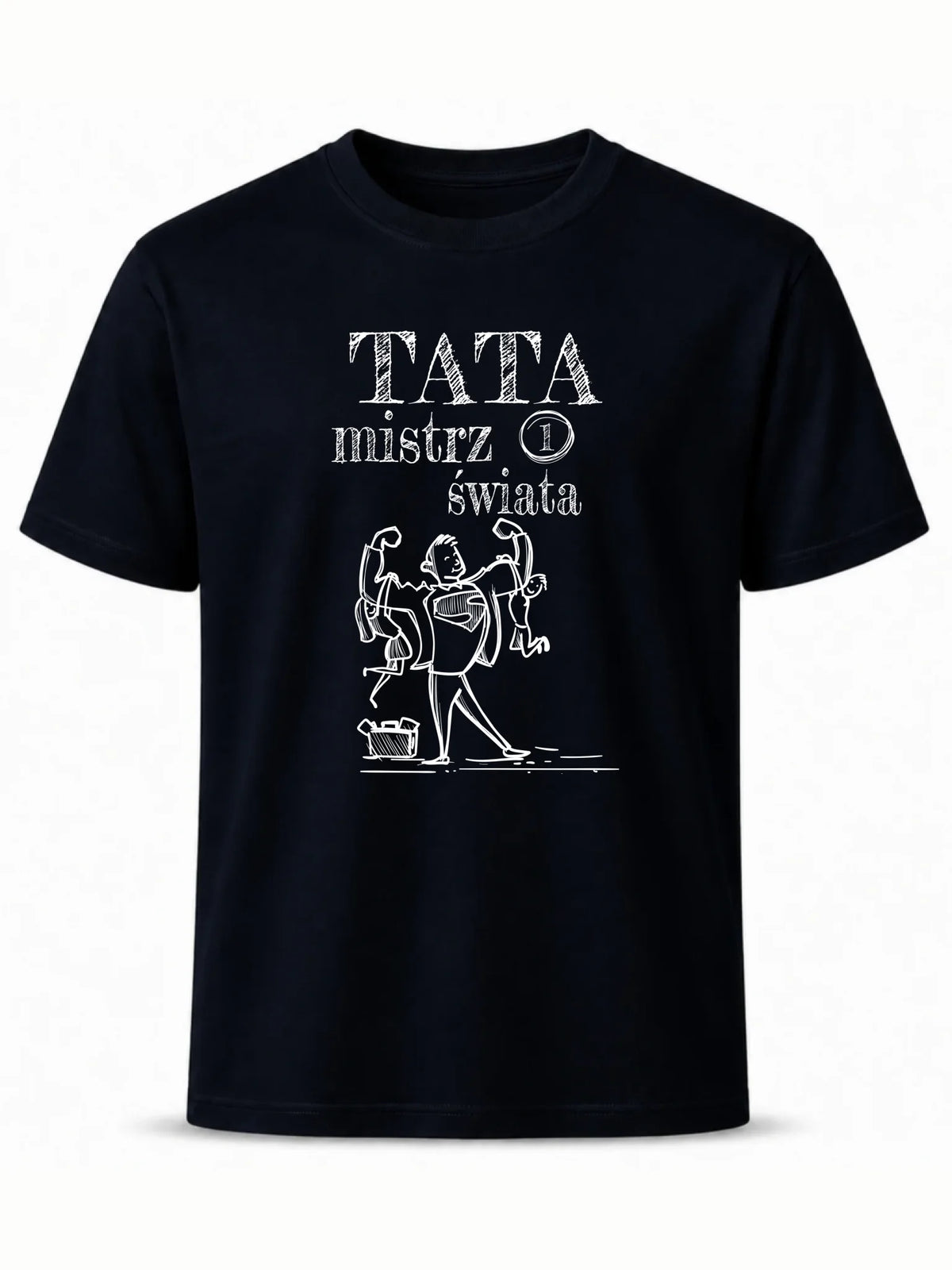 Koszulka dla taty - Tata Mistrz Świata DT36