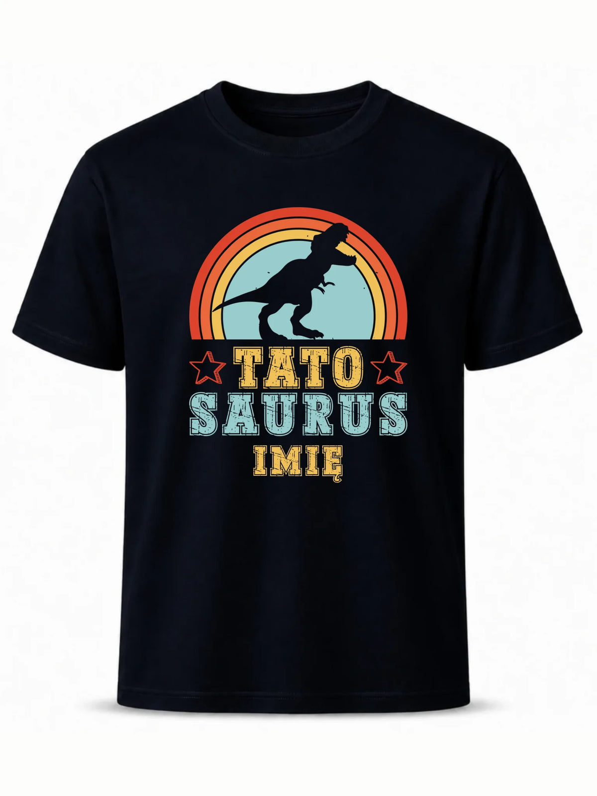Koszulka dla taty - Tato Saurus - personalizowana DT03