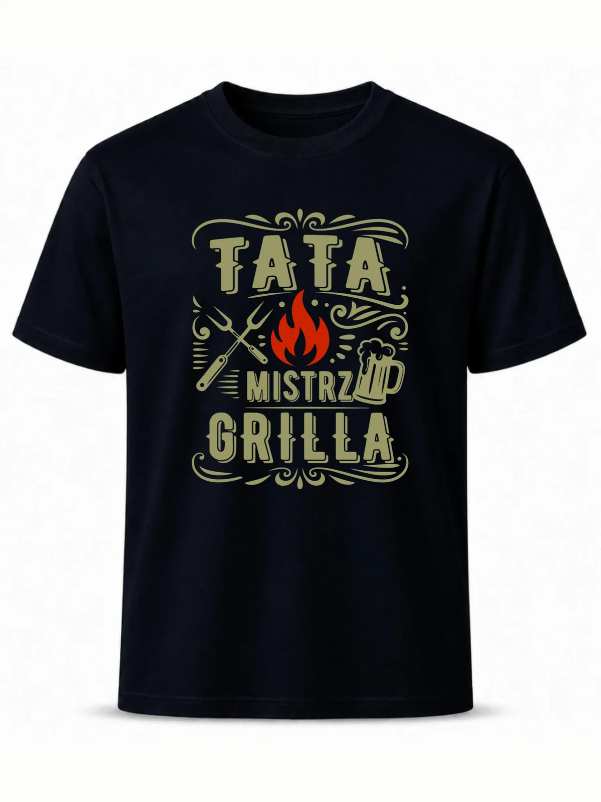 Koszulka dla taty - Tata mistrz grilla DT53