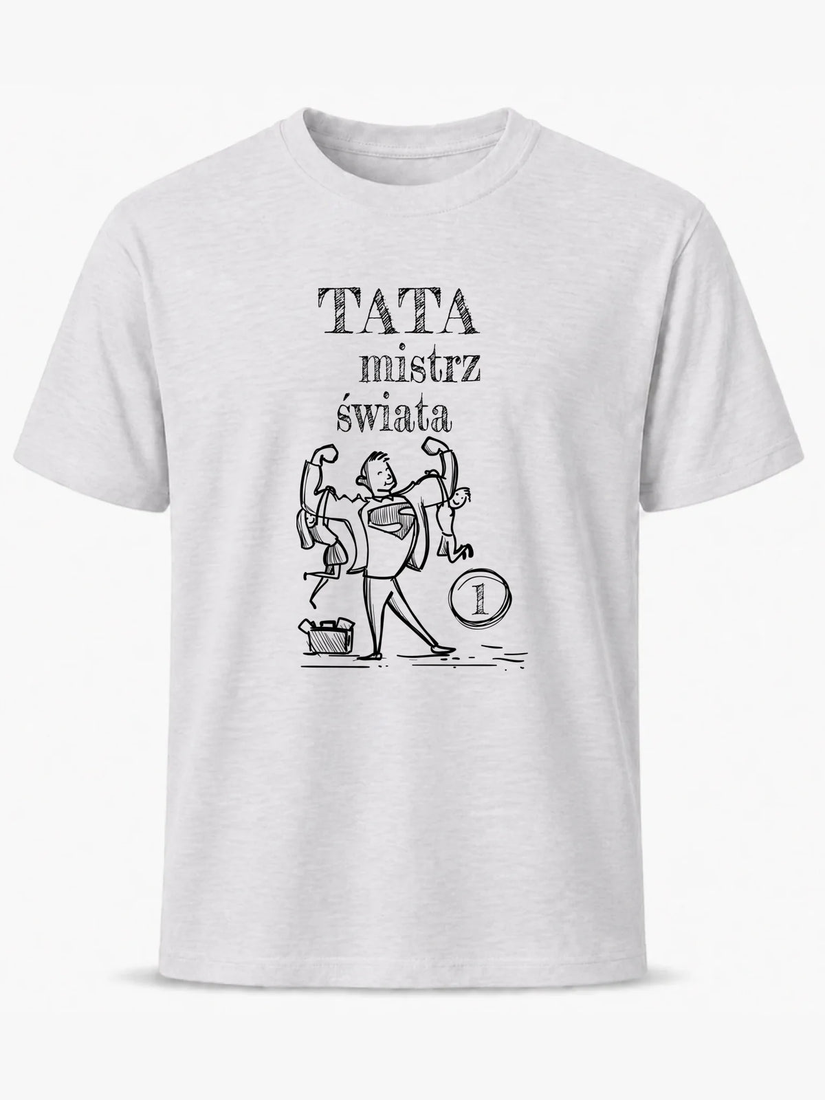 Koszulka dla taty - Tata Mistrz Świata DT36