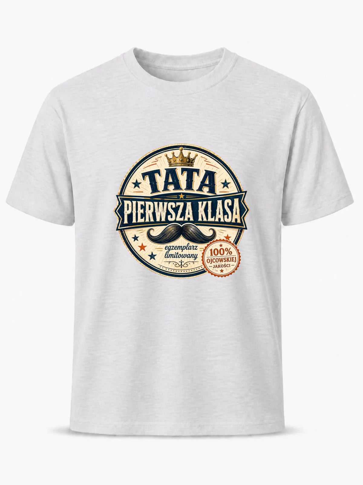 Koszulka dla taty - Tata pierwsza klasa DT16