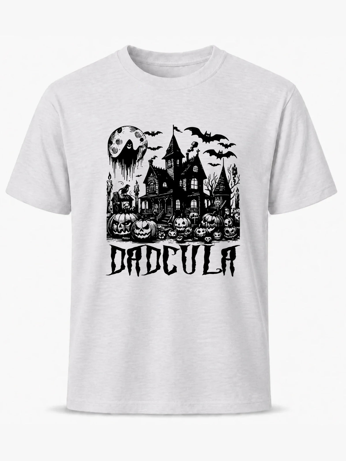 Koszulka halloweenowa dla taty -  Upiorny dom - Dadcula HL19