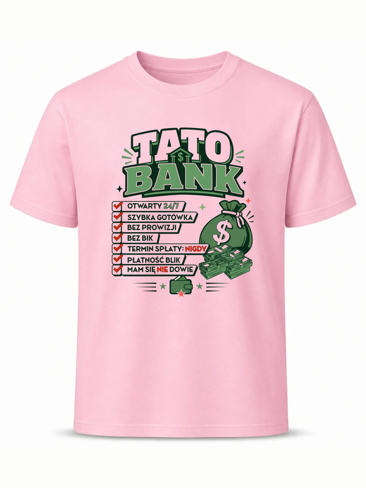 Koszulka dla taty - Tato Bank DT41