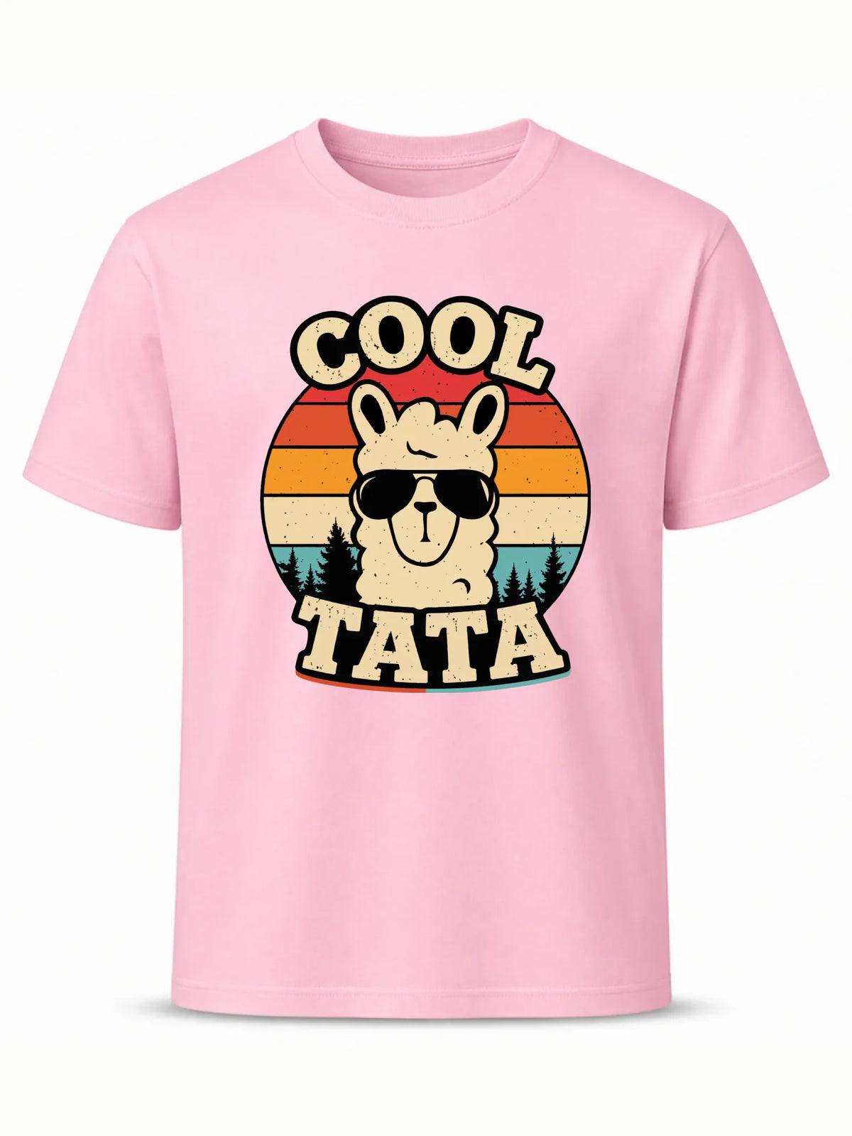 Koszulka dla taty - Lama w okularach Cool tata DT04