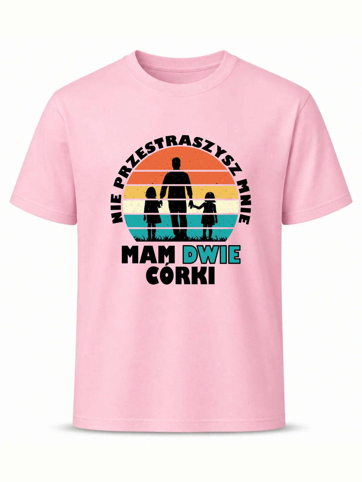 Koszulka dla taty - Nie przestraszysz mnie mam dwie córki DT02