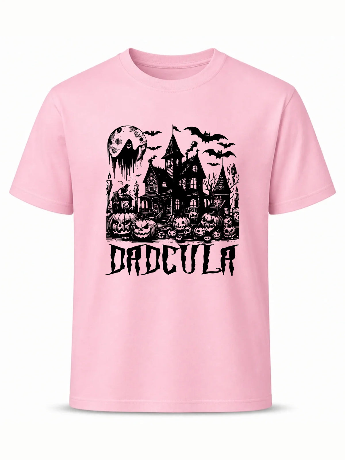 Koszulka halloweenowa dla taty -  Upiorny dom - Dadcula HL19