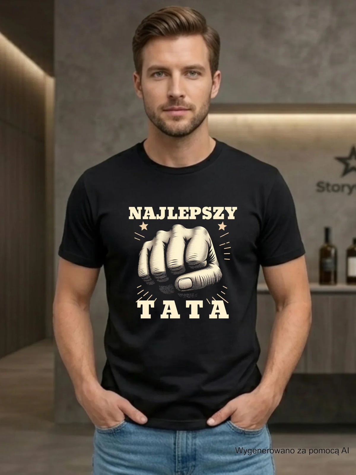 Koszulka dla taty - Najlepszy tata DT22