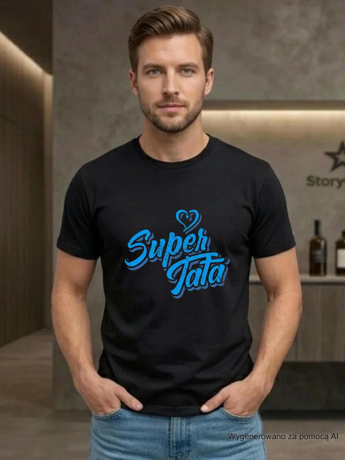 Koszulka dla taty - Super Tata DT21