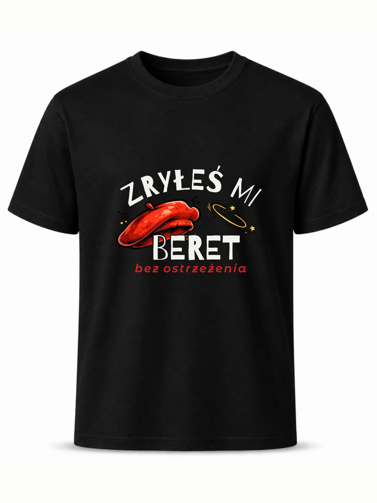 Koszulka męska dla faceta - Zryłeś mi beret DCH34