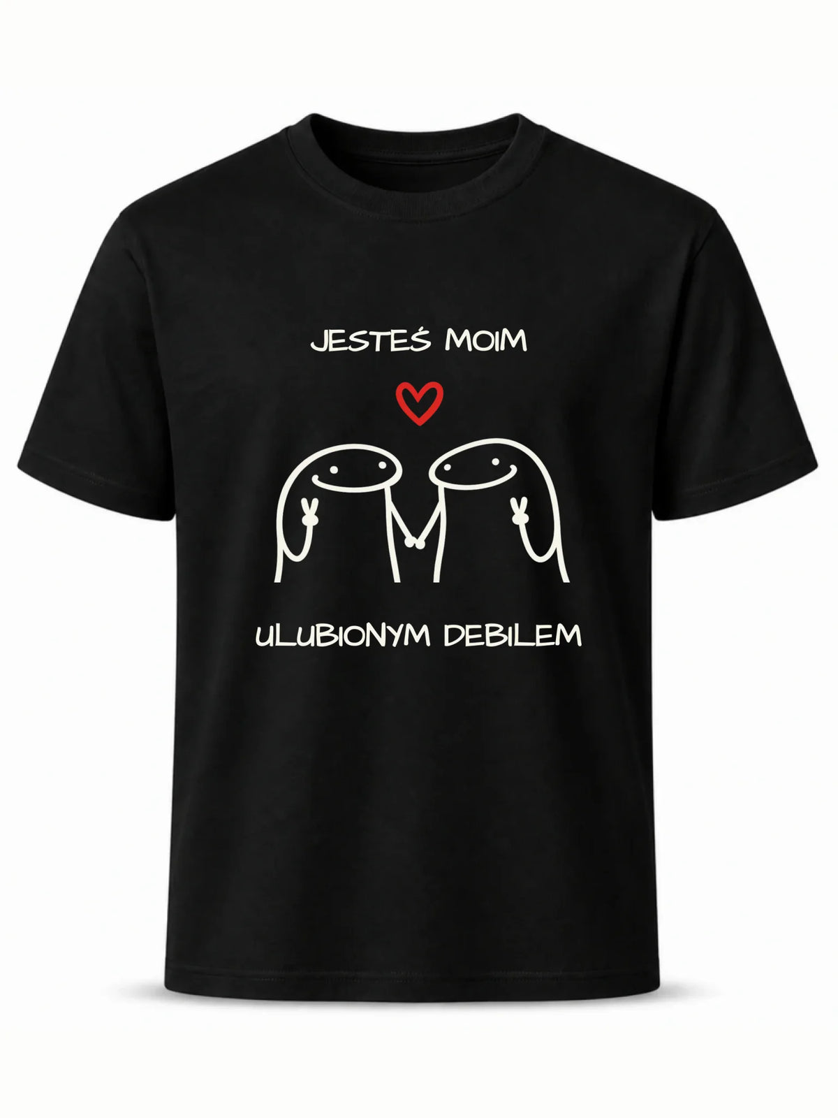 Koszulka męska - Jesteś moim ulubionym debilem W78