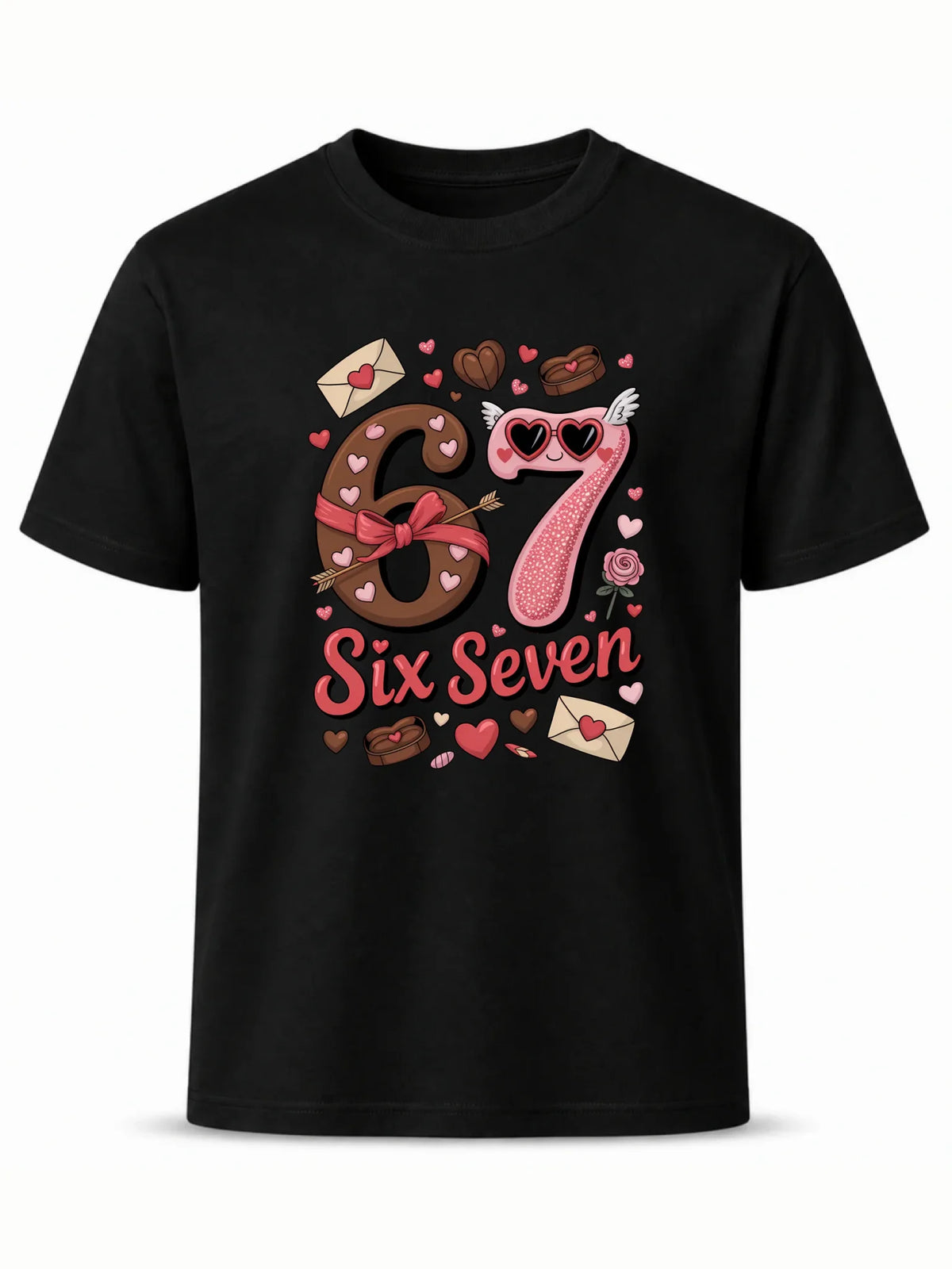 Koszulka męska - Miłość Six Seven 67 W72