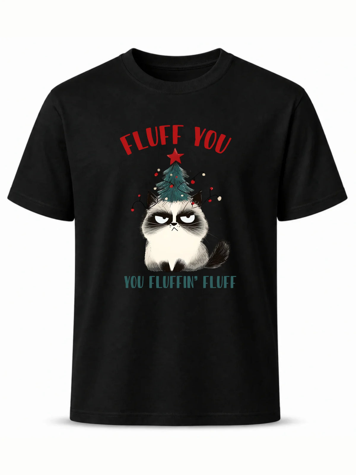 Koszulka męska świąteczna - Fluff You BN10