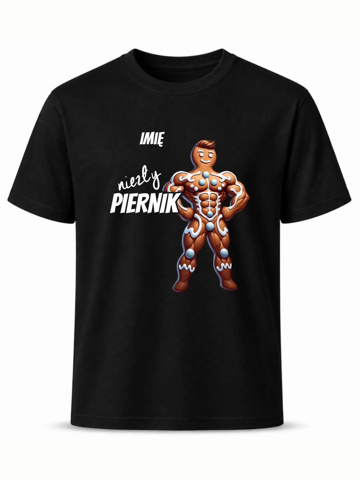Koszulka męska świąteczna - Niezły piernik - personalizowana BN24