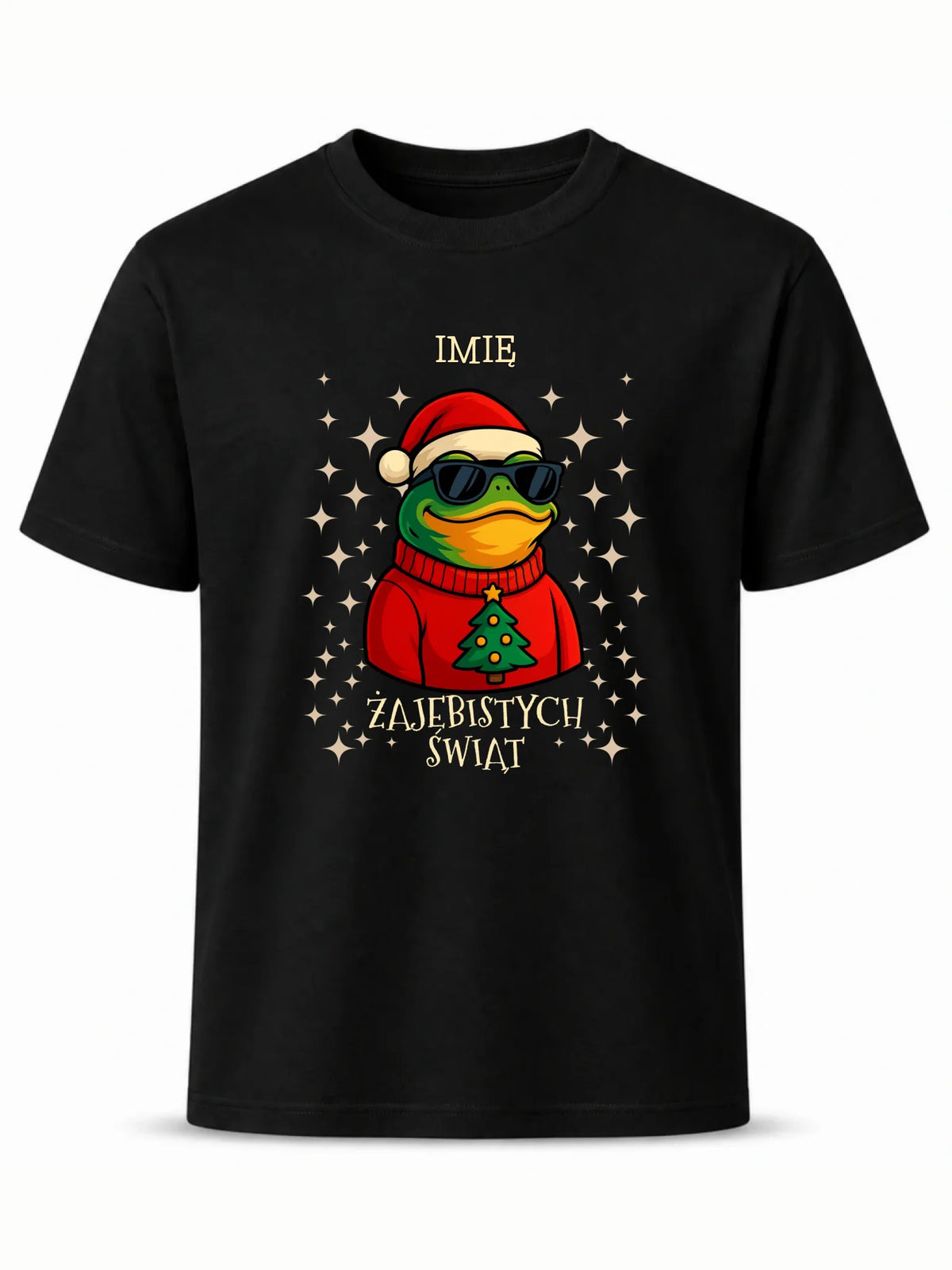 Koszulka męska świąteczna - Żajebistych Świąt - personalizowana BN144