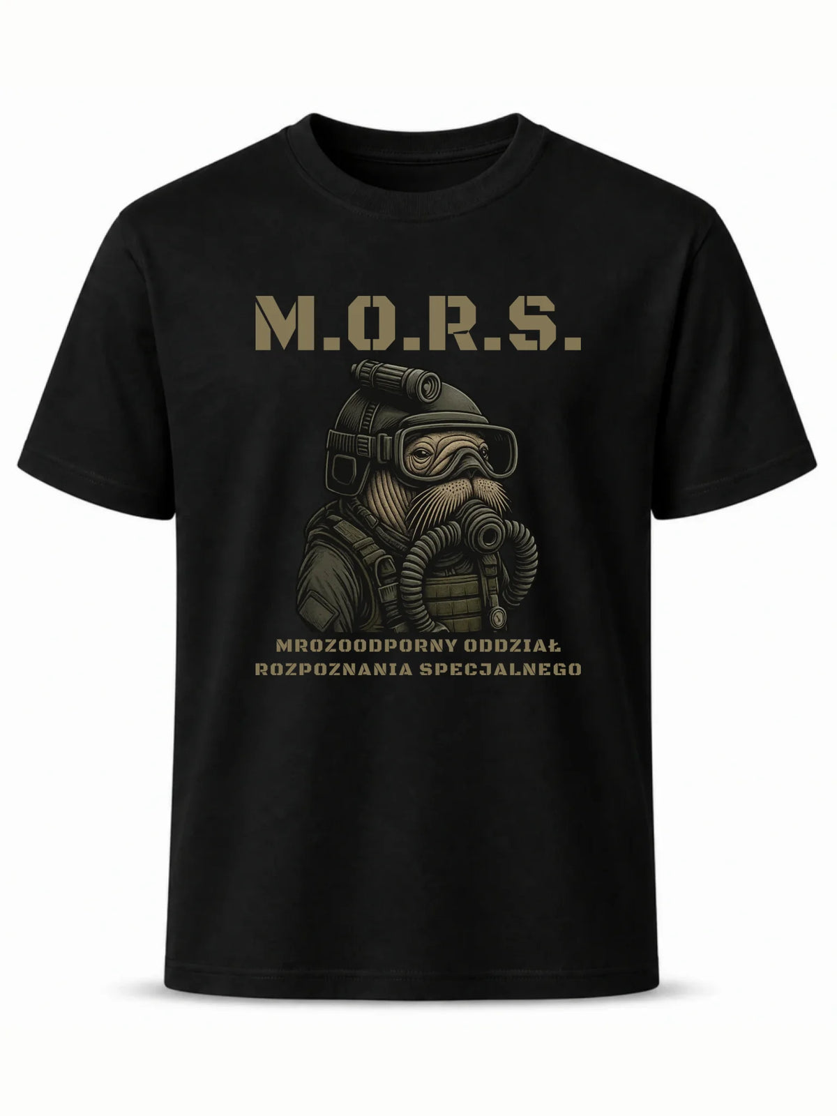 Koszulka męska - prezent dla morsa - M.O.R.S. Mrozoodporny Oddział Rozpoznania Specjalnego HM20