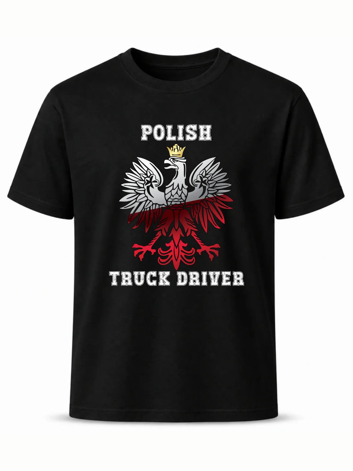 Koszulka męska dla kierowcy ciężarówki - Polish Truck Driver ZKT06