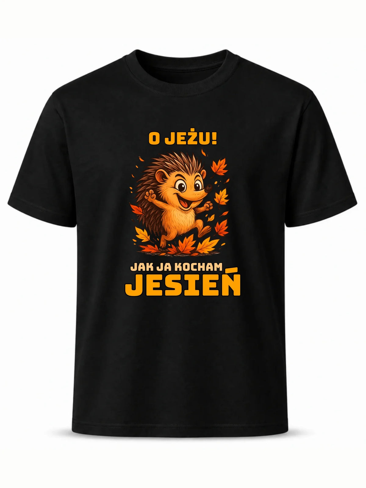 Koszulka męska jesienna - O JEŻU! Jak ja kocham jesień JS31