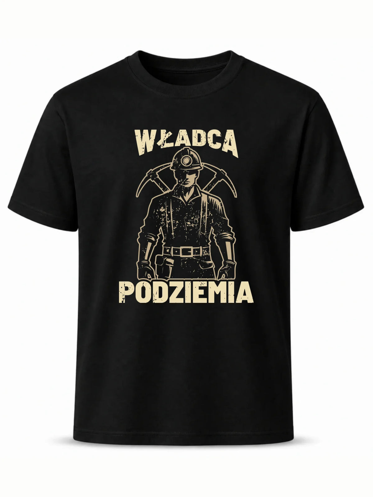 Koszulka męska - prezent dla górnika - Władca podziemia G25