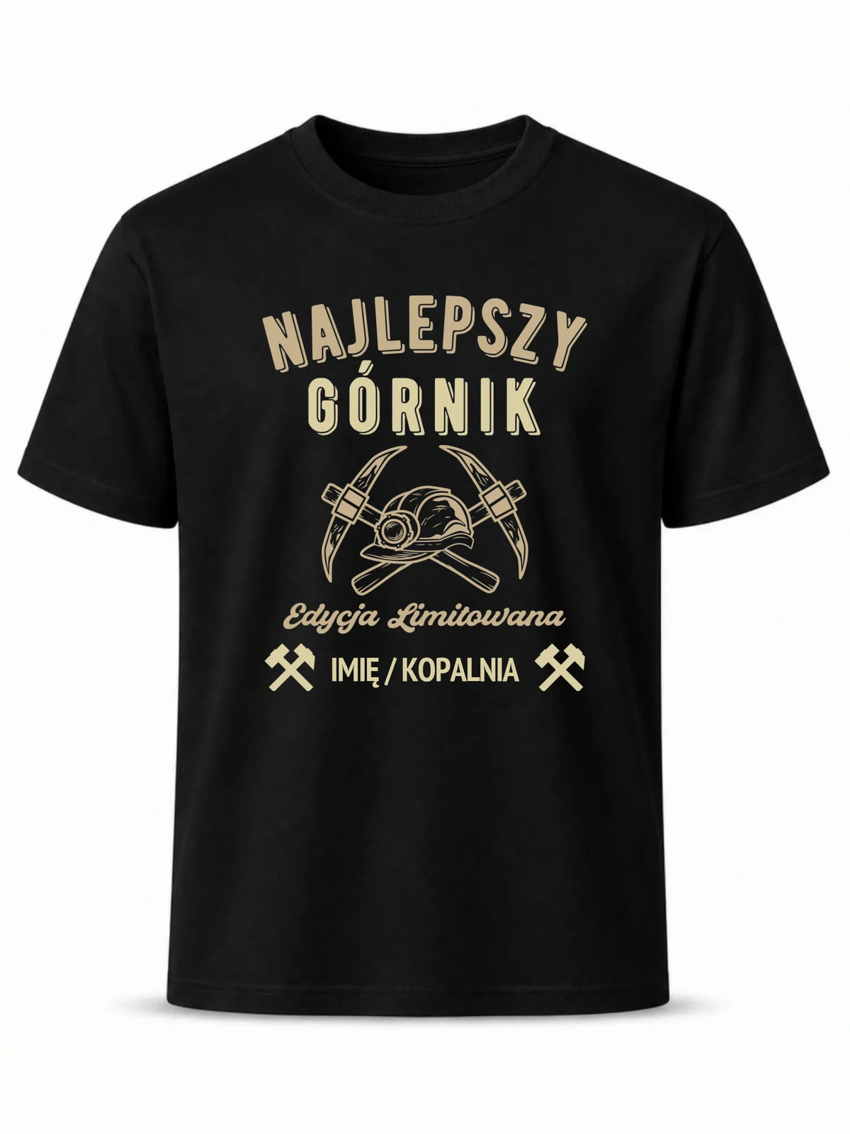 Koszulka męska - prezent dla górnika - Najlepszy górnik - personalizowana G27