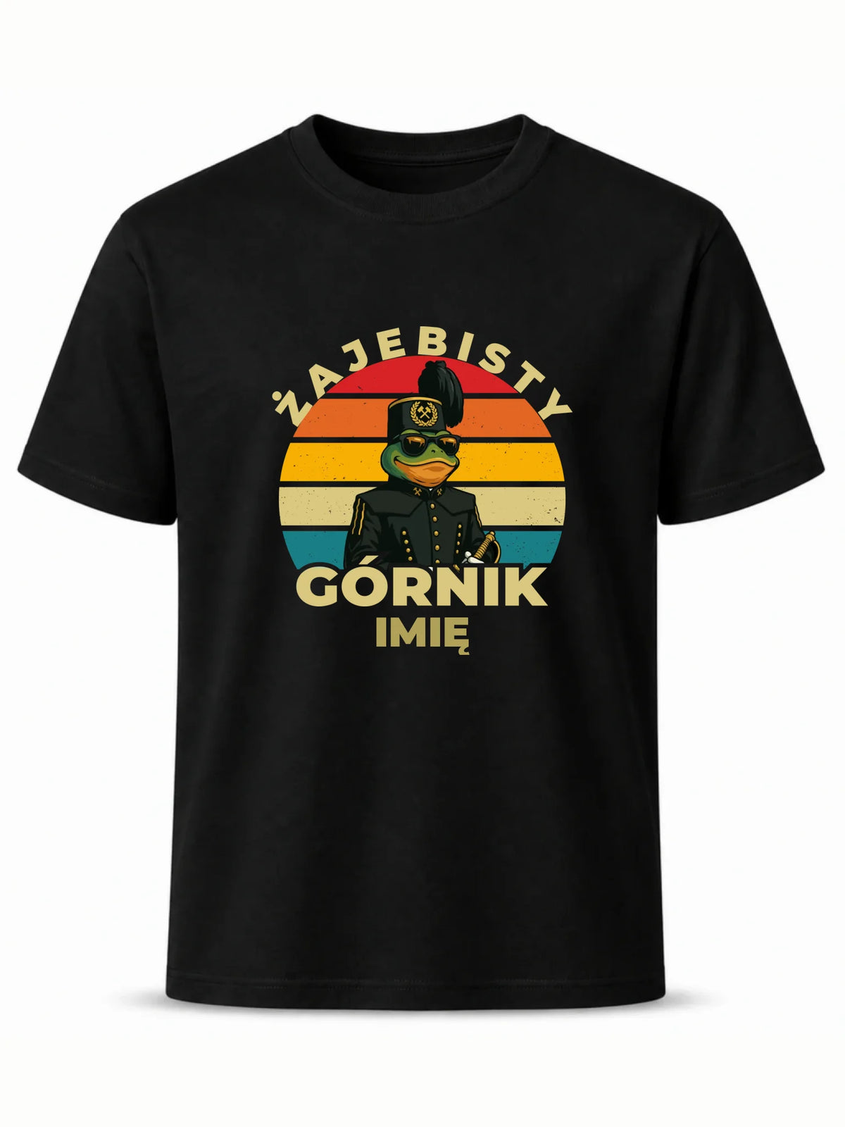 Koszulka męska - prezent dla górnika - Żajebisty górnik - personalizowana G19
