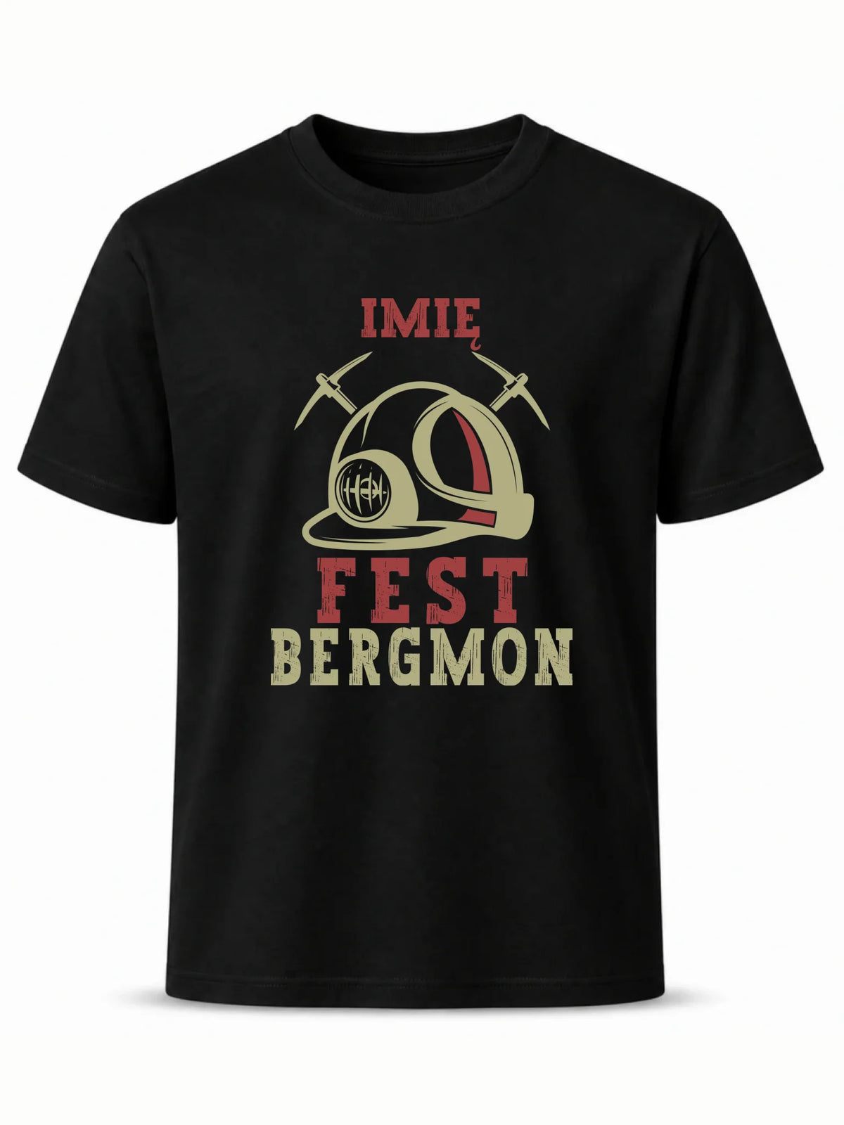 Koszulka męska - prezent dla górnika - Fest bergmon - personalizowana G07