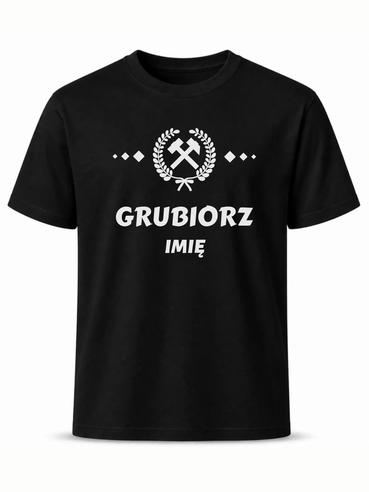 Koszulka męska - prezent dla górnika - Grubiorz - personalizowana G03