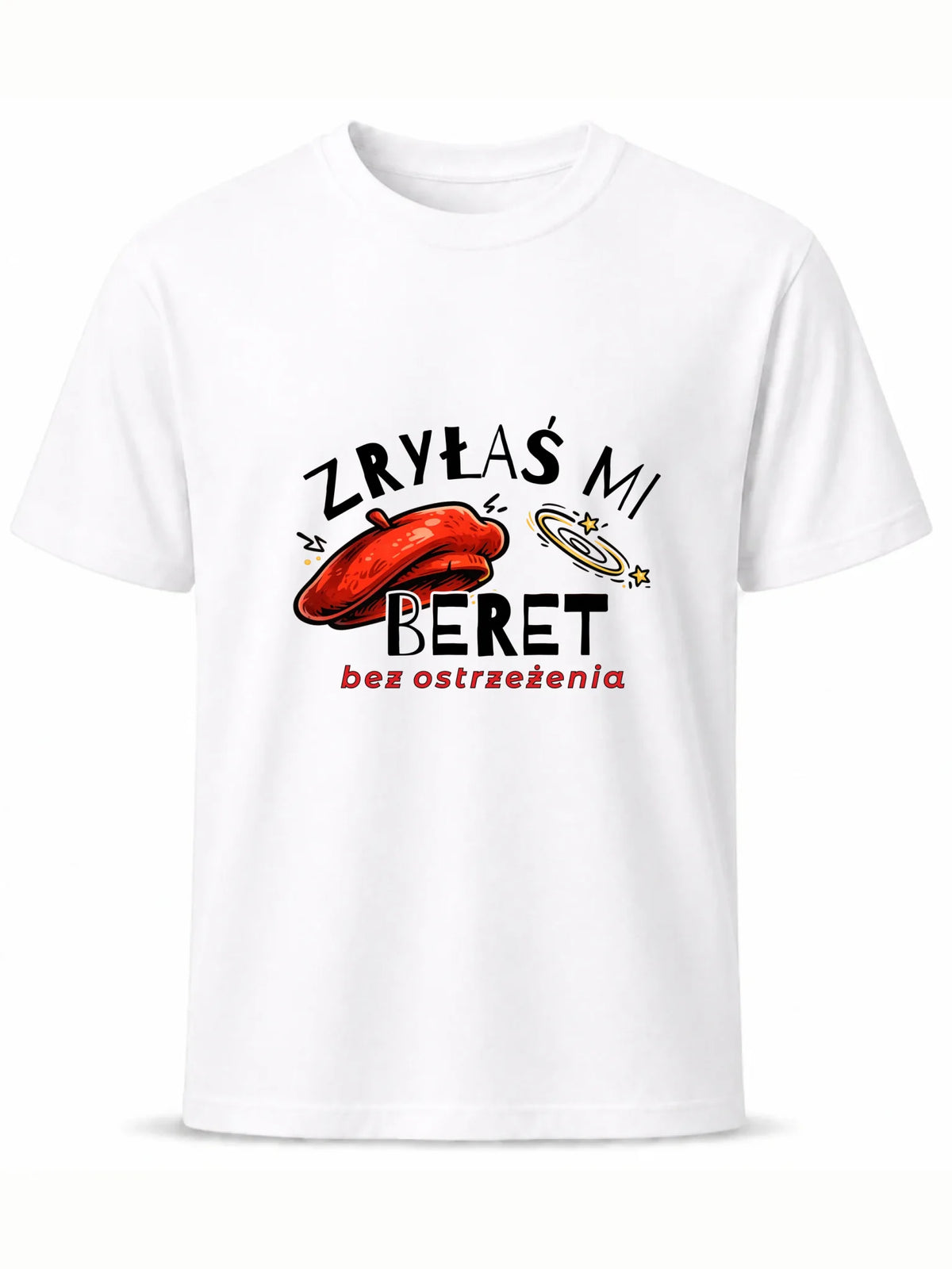 Koszulka męska dla faceta - Zryłaś mi beret DCH35