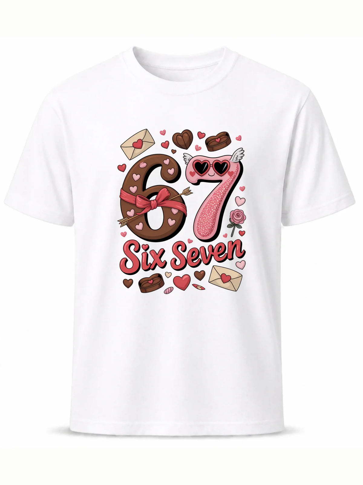 Koszulka męska - Miłość Six Seven 67 W72