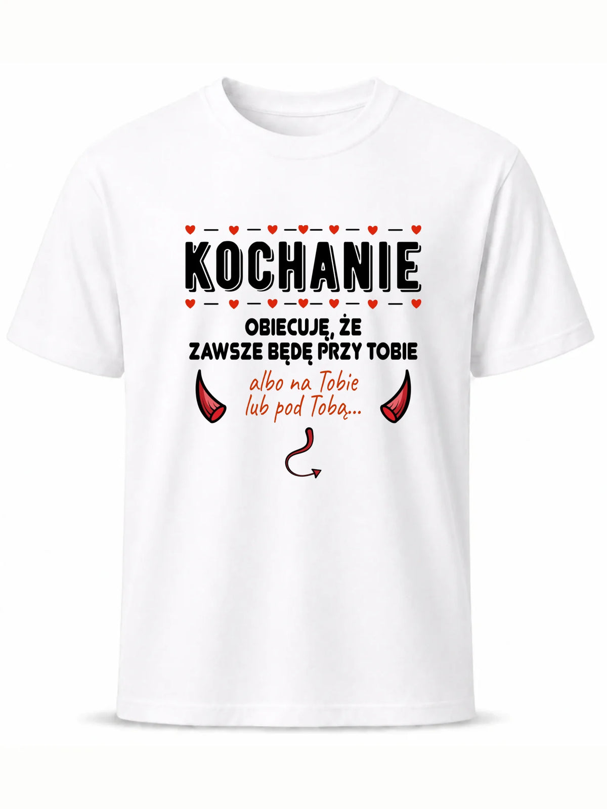 Koszulka męska - Obiecuję, że zawsze będę przy Tobie W50