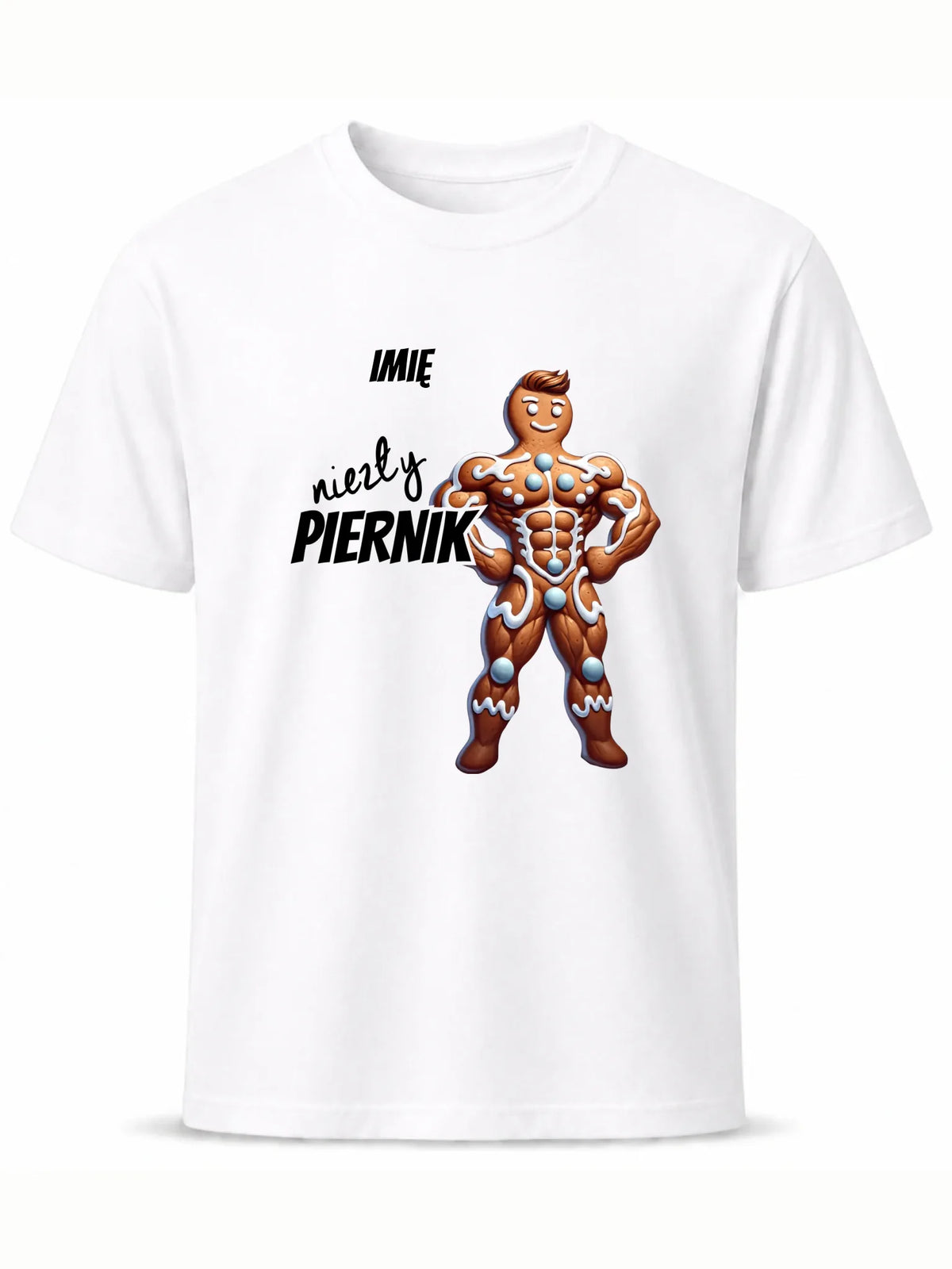 Koszulka męska świąteczna - Niezły piernik - personalizowana BN24