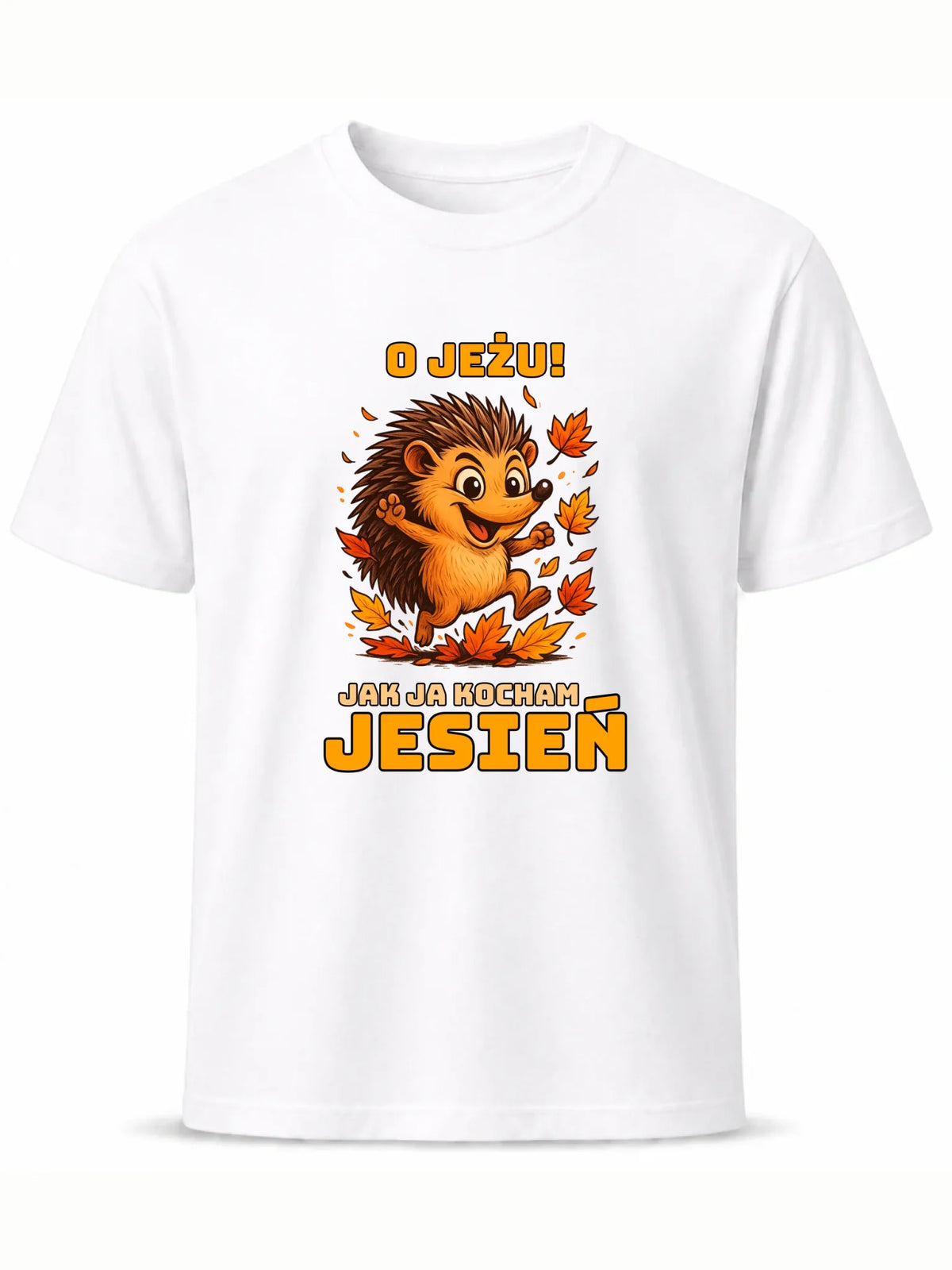 Koszulka męska jesienna - O JEŻU! Jak ja kocham jesień JS31