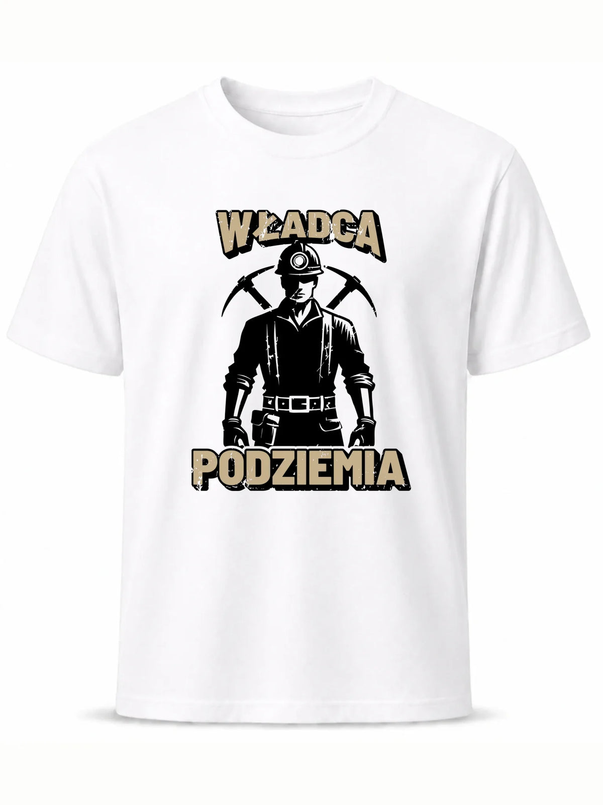 Koszulka męska - prezent dla górnika - Władca podziemia G25