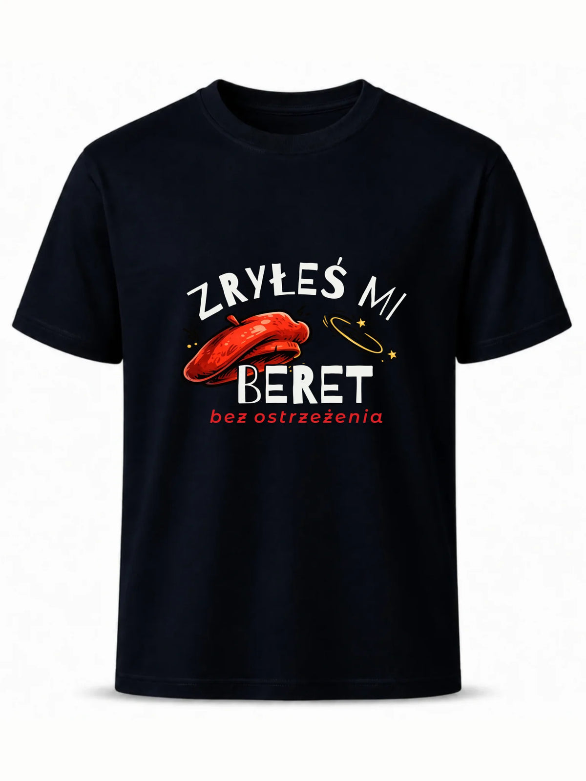 Koszulka męska dla faceta - Zryłeś mi beret DCH34