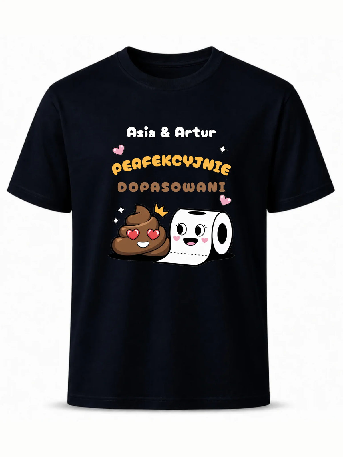 Koszulka męska - Perfekcyjnie dopasowani - personalizowana W81