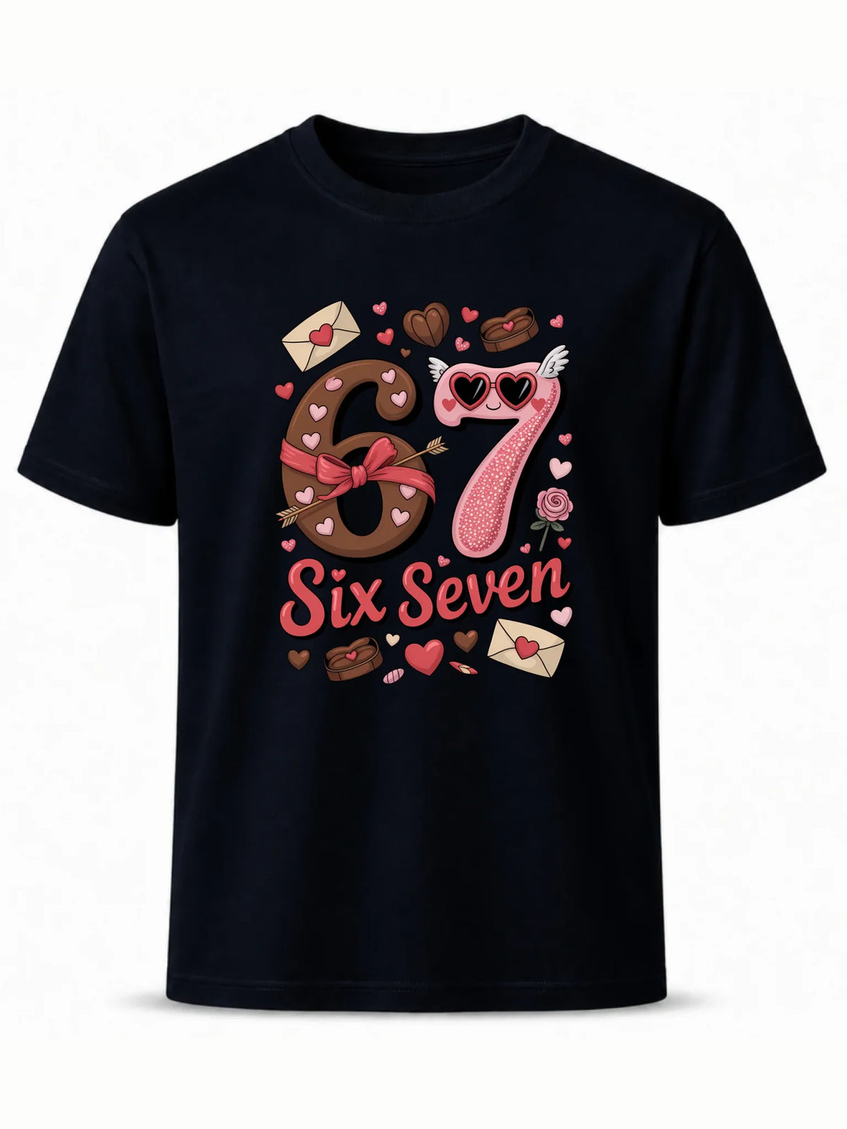 Koszulka męska - Miłość Six Seven 67 W72