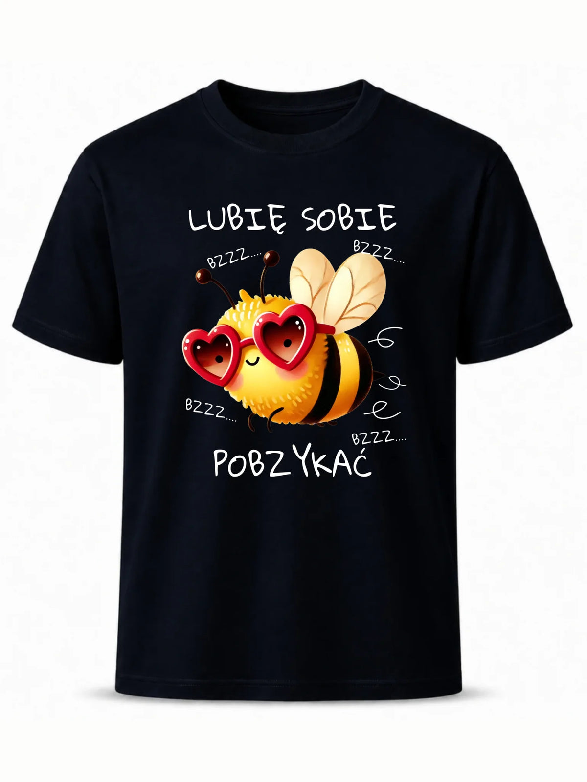 Koszulka męska - Lubię sobie pobzykać W51