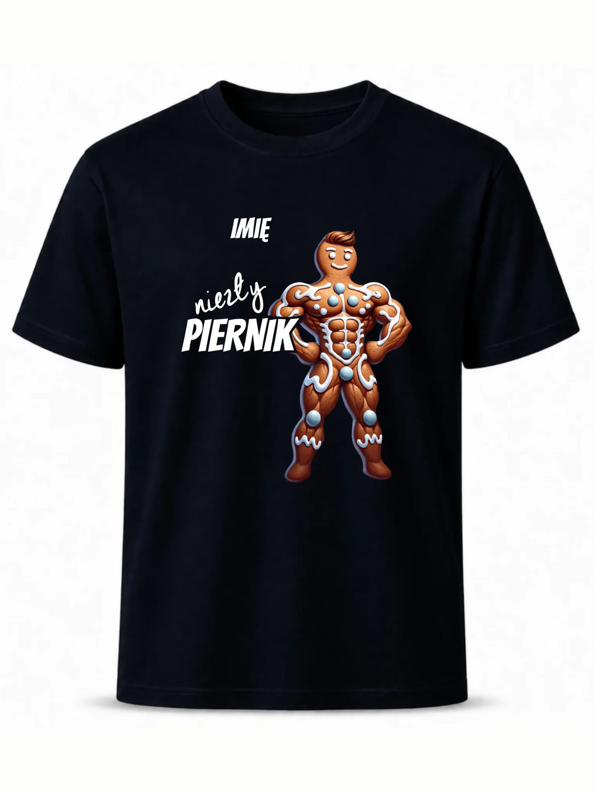 Koszulka męska świąteczna - Niezły piernik - personalizowana BN24