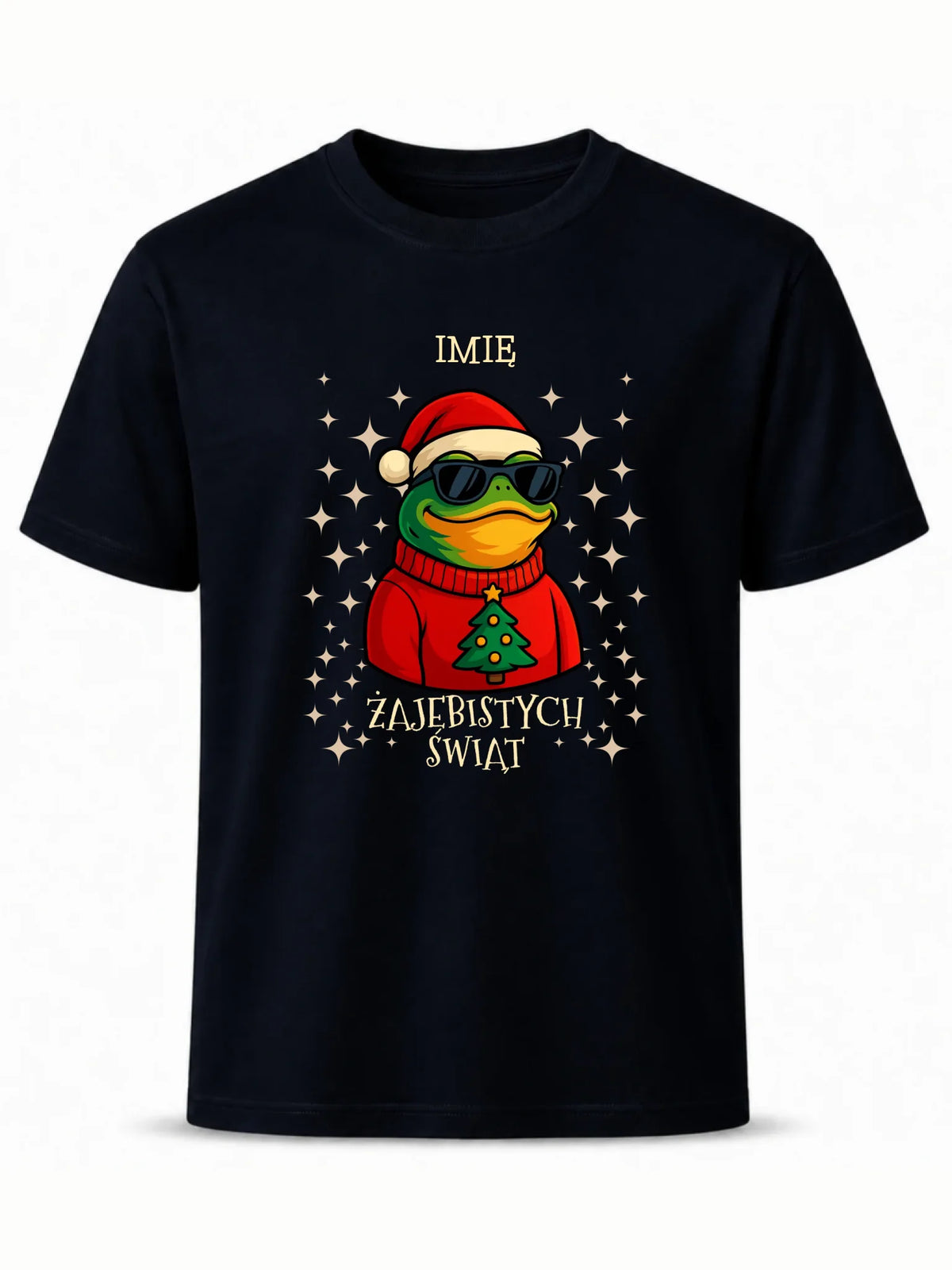 Koszulka męska świąteczna - Żajebistych Świąt - personalizowana BN144
