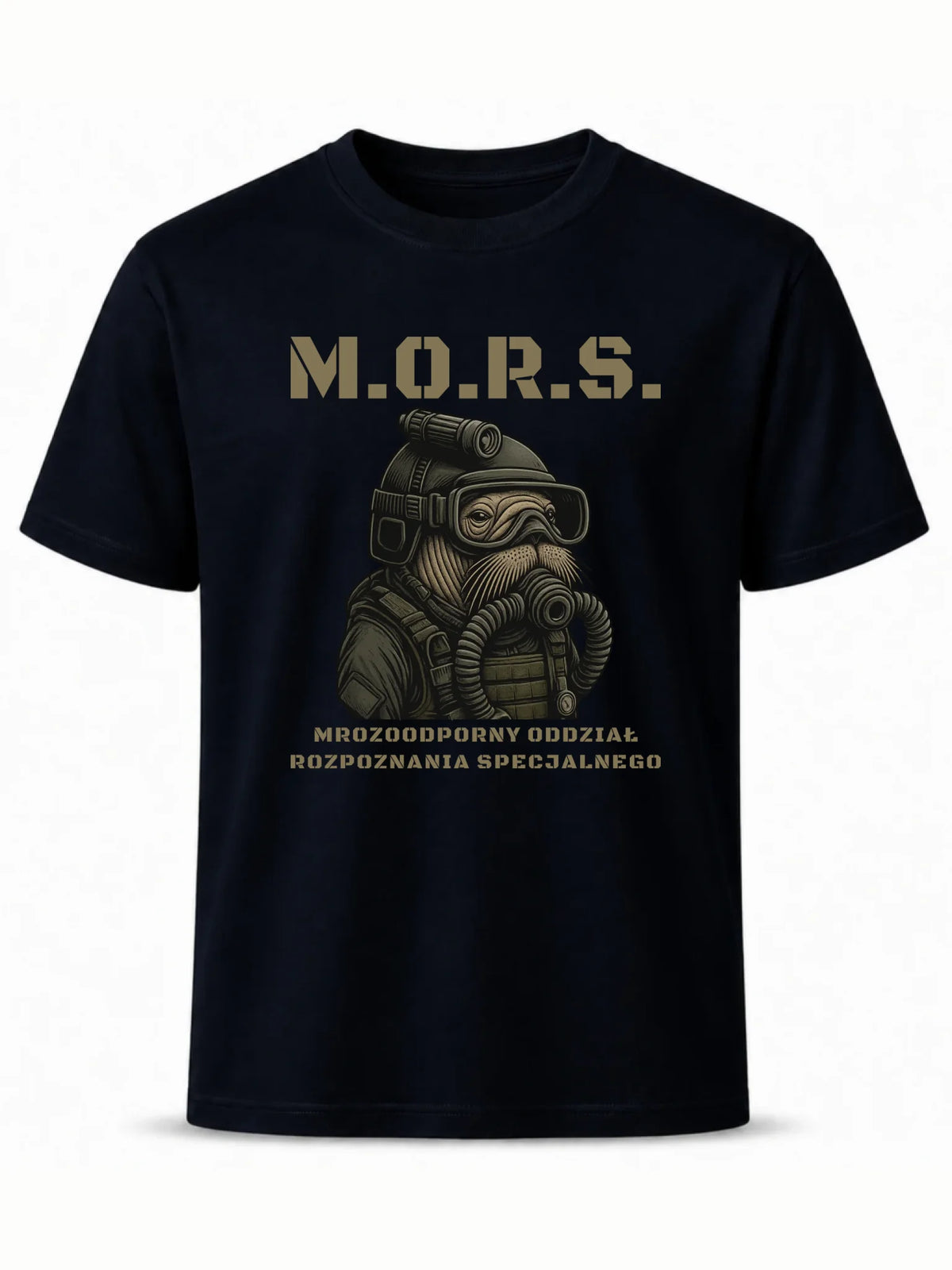 Koszulka męska - prezent dla morsa - M.O.R.S. Mrozoodporny Oddział Rozpoznania Specjalnego HM20