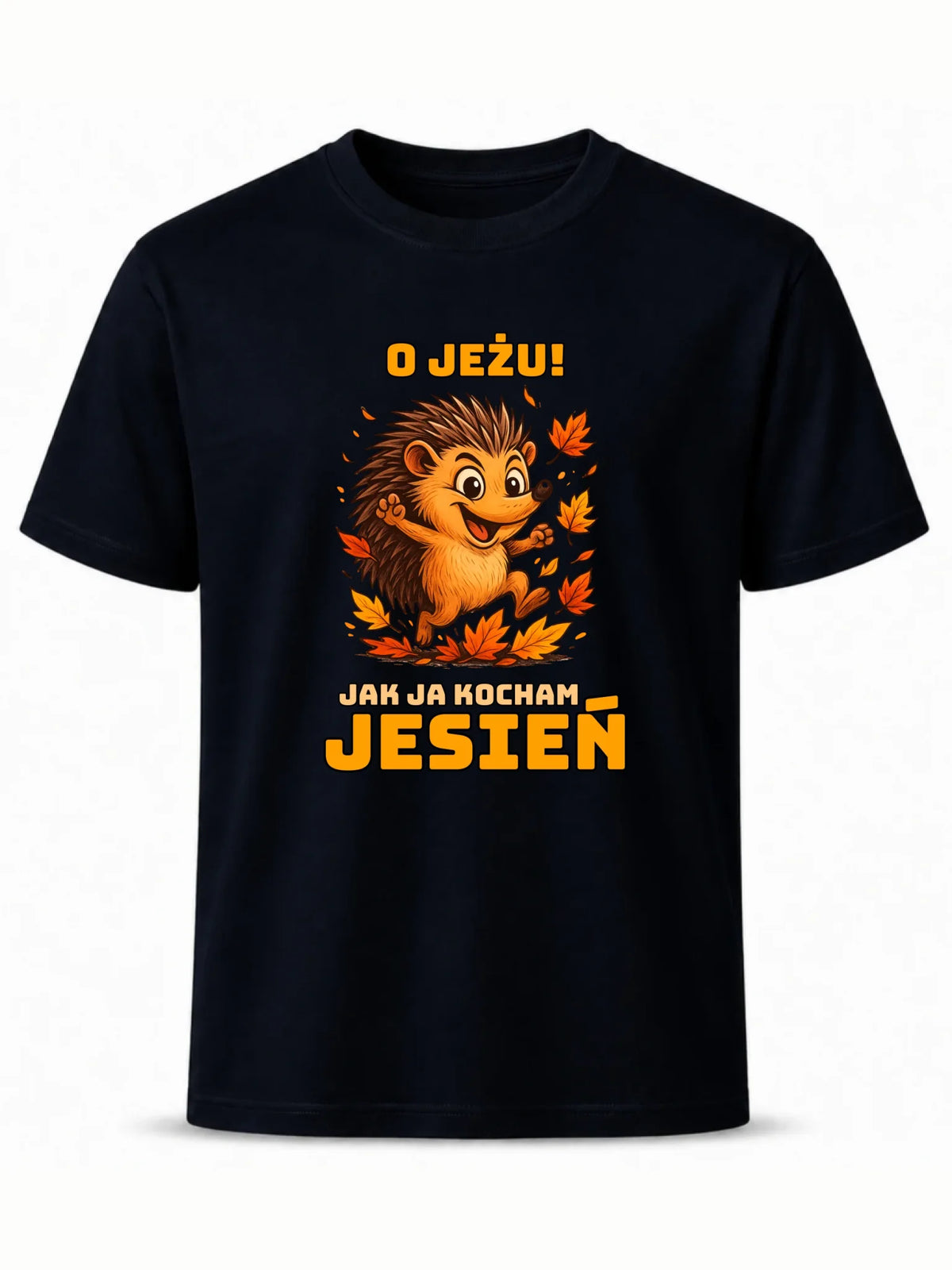 Koszulka męska jesienna - O JEŻU! Jak ja kocham jesień JS31