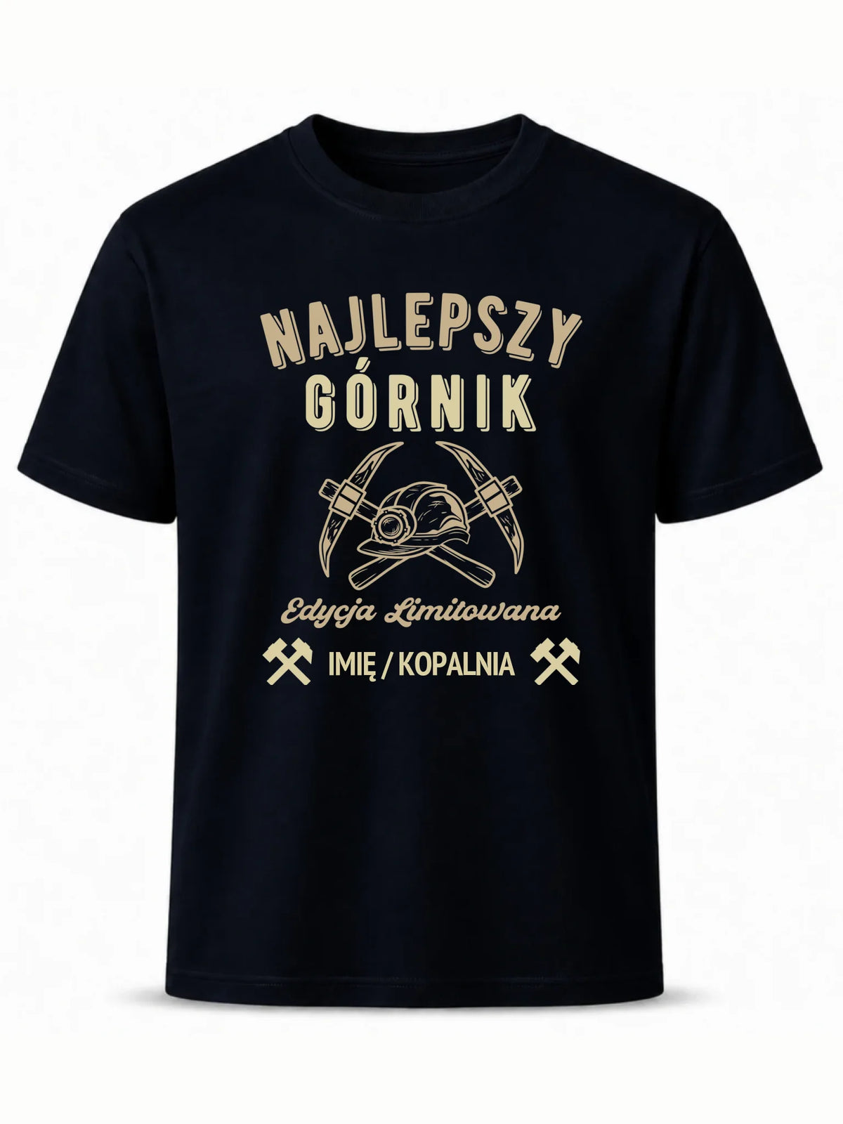 Koszulka męska - prezent dla górnika - Najlepszy górnik - personalizowana G27