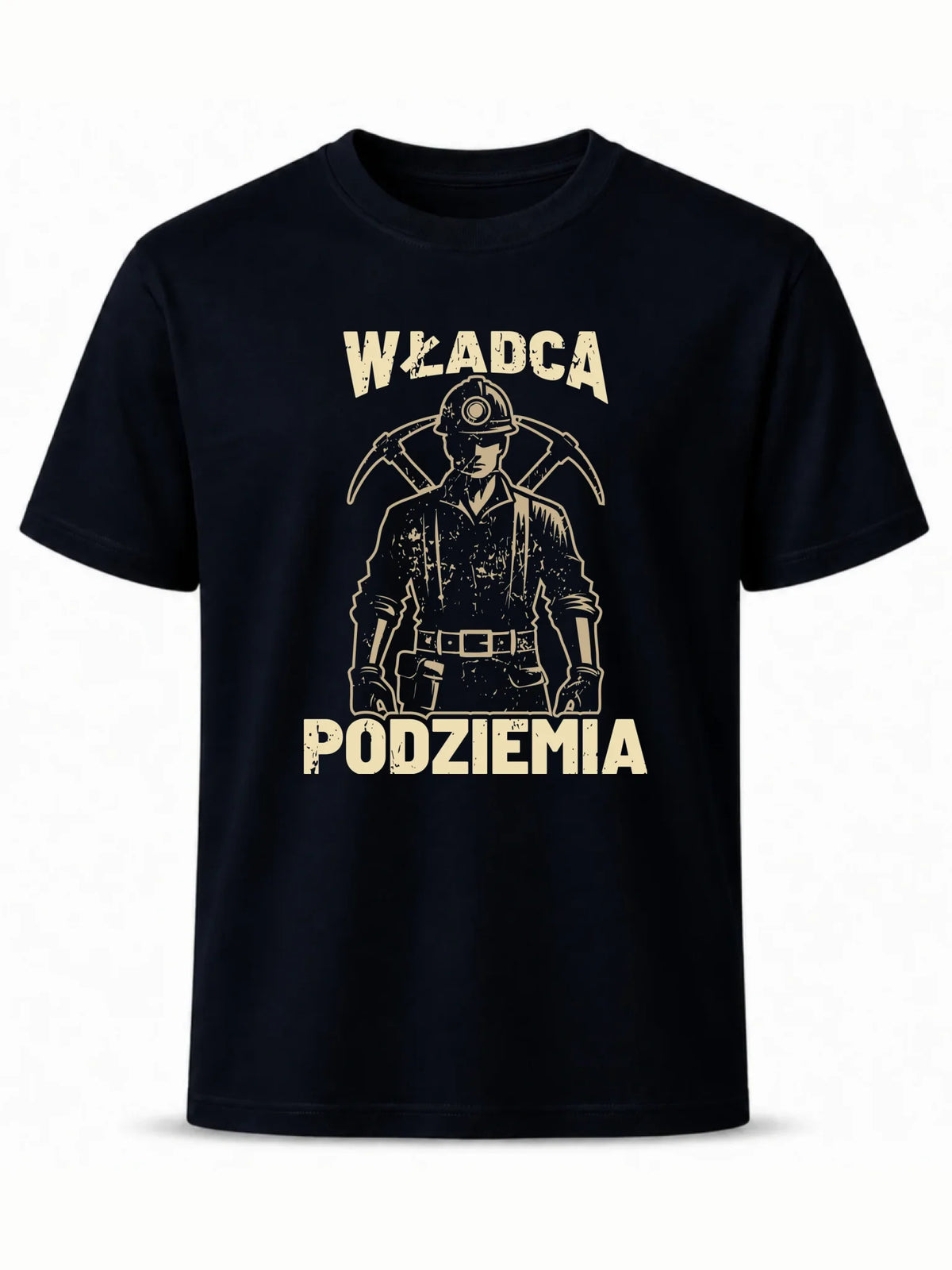 Koszulka męska - prezent dla górnika - Władca podziemia G25