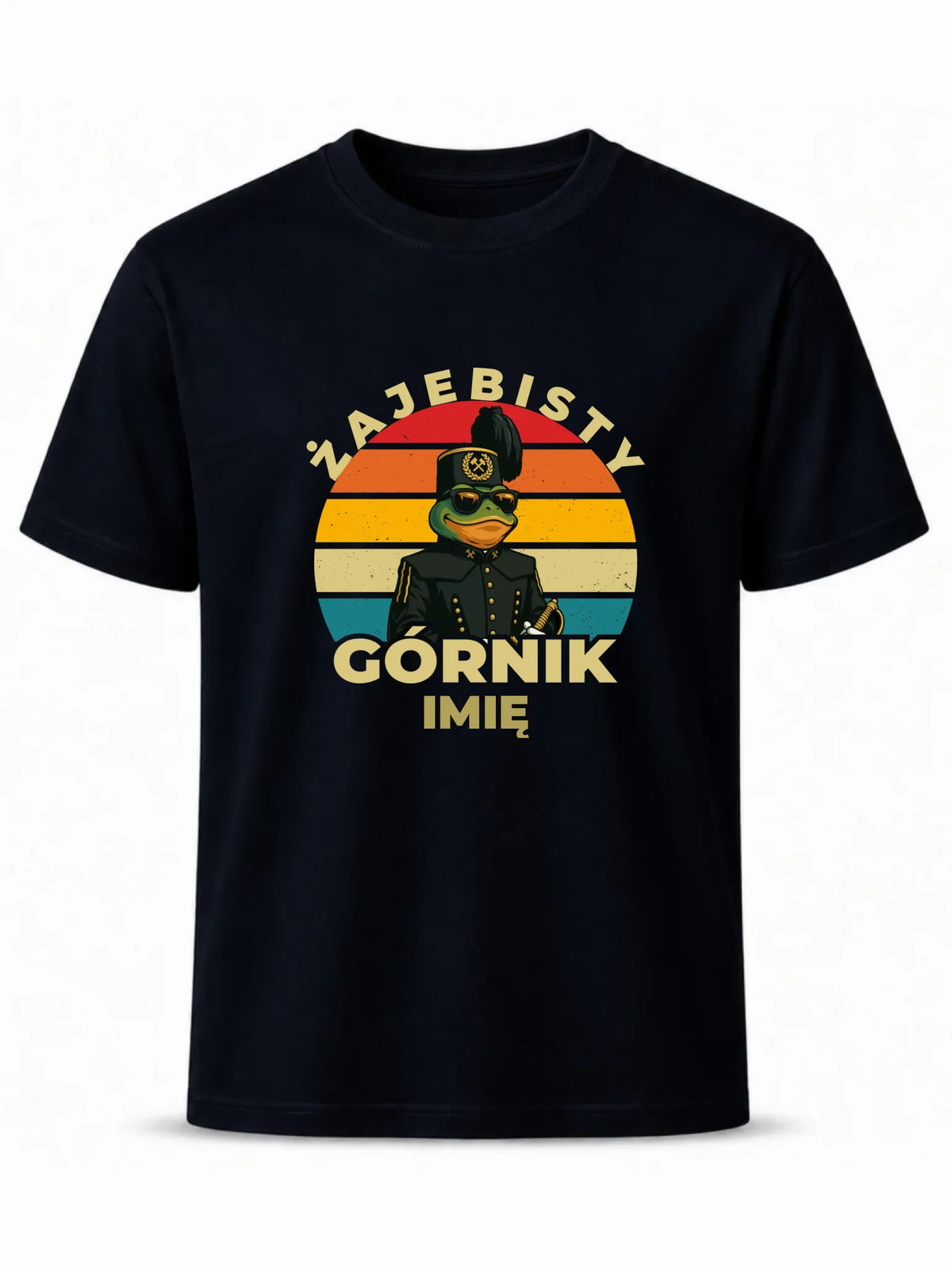 Koszulka męska - prezent dla górnika - Żajebisty górnik - personalizowana G19