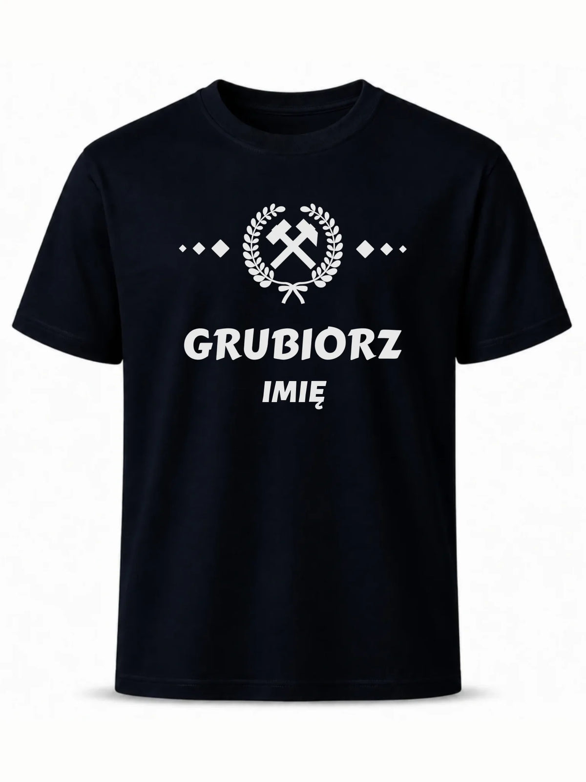 Koszulka męska - prezent dla górnika - Grubiorz - personalizowana G03