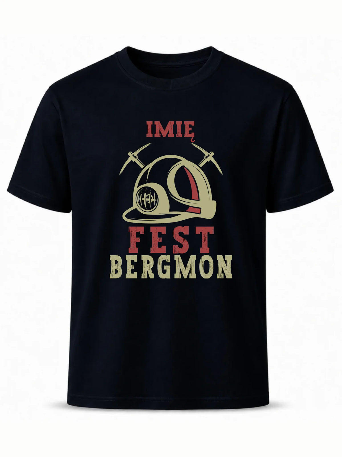 Koszulka męska - prezent dla górnika - Fest bergmon - personalizowana G07