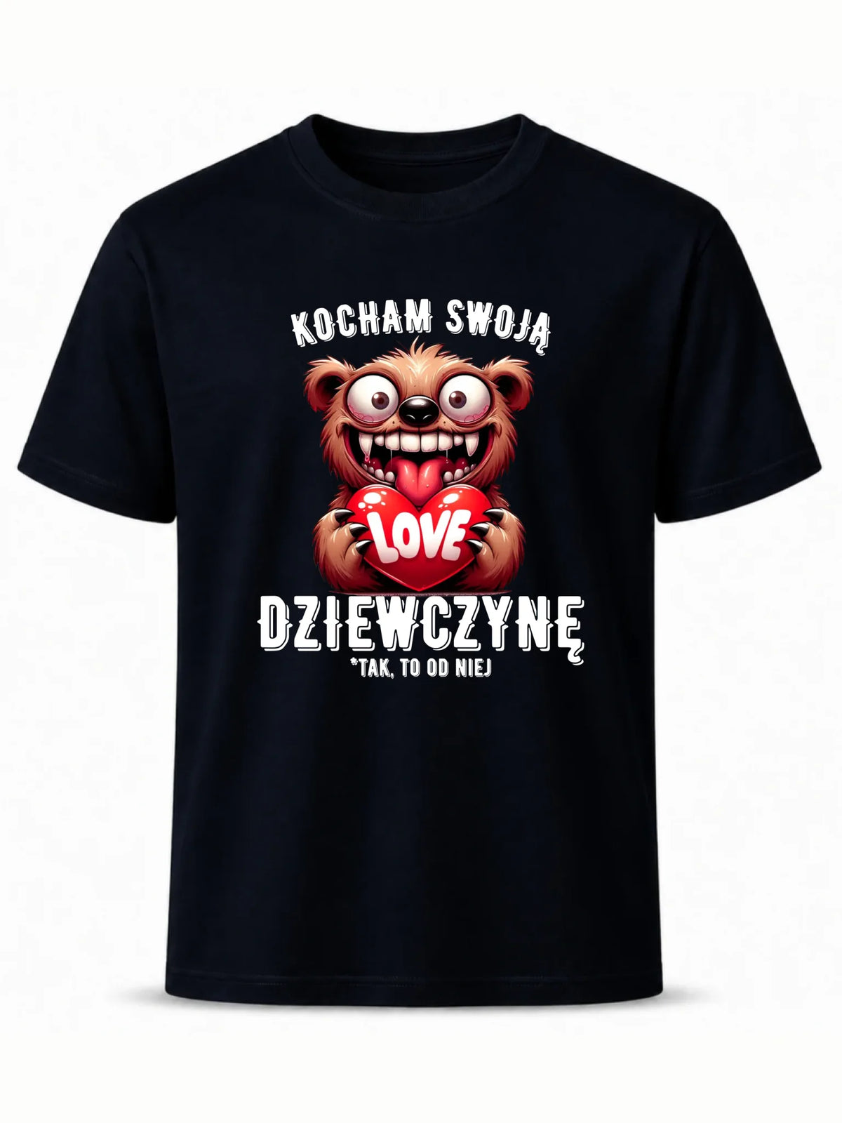 Koszulka męska dla chłopaka - Kocham swoją dziewczynę W30