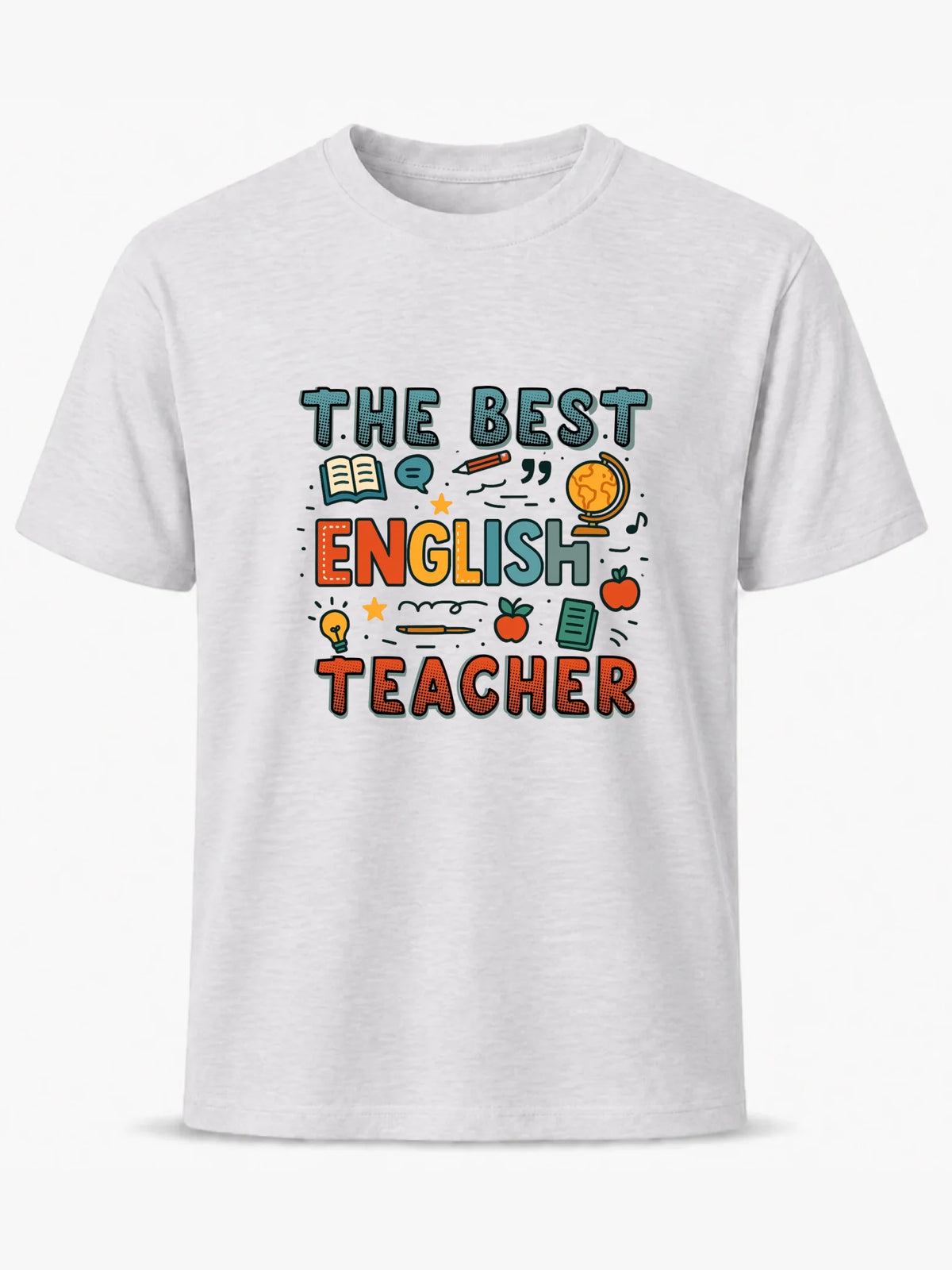 Koszulka męska dla nauczyciela angielskiego - The best english teacher N53
