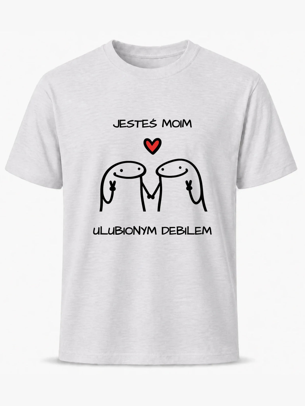 Koszulka męska - Jesteś moim ulubionym debilem W78
