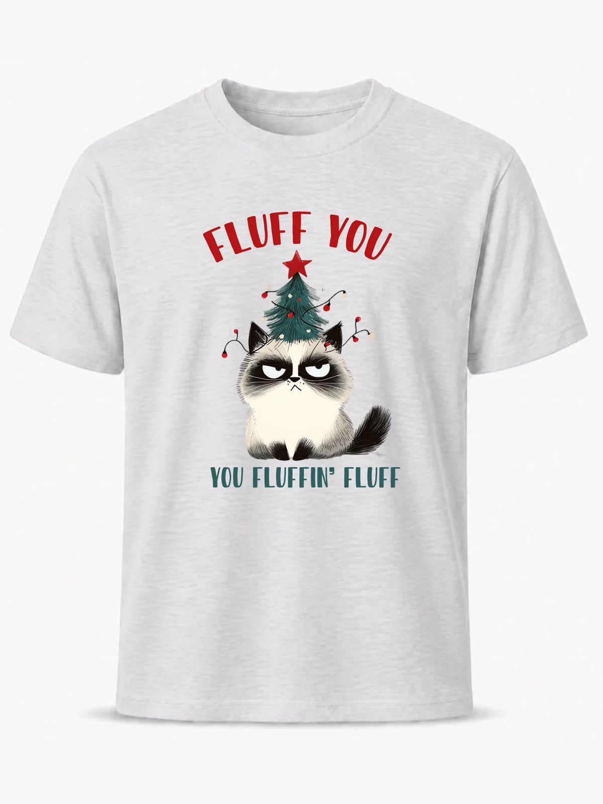 Koszulka męska świąteczna - Fluff You BN10