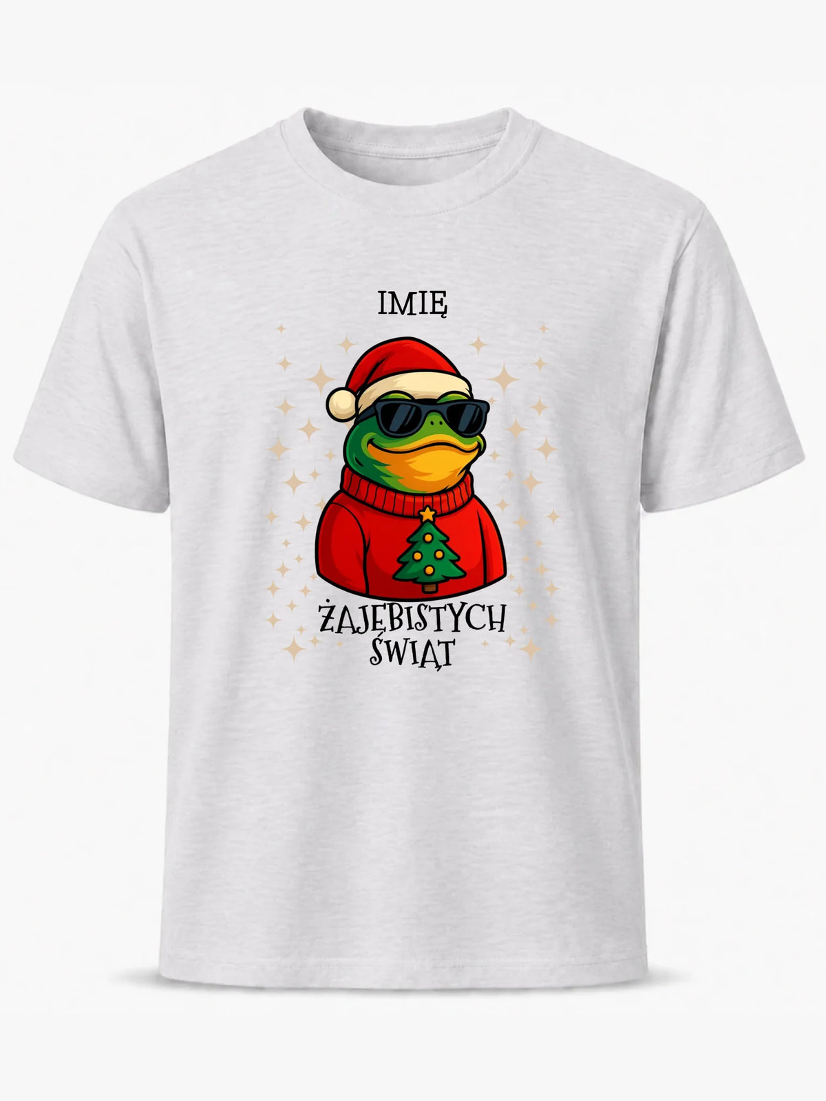 Koszulka męska świąteczna - Żajebistych Świąt - personalizowana BN144